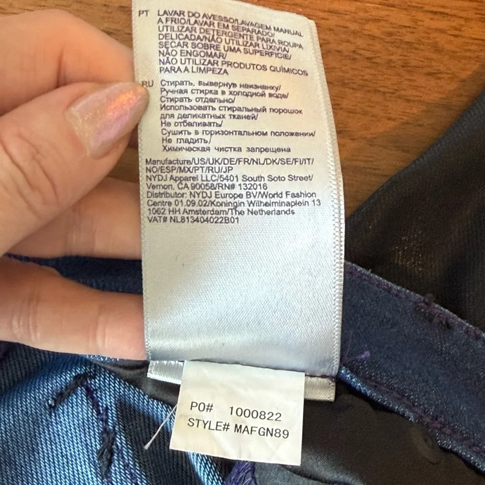 NYDJ Black Skinny Jeans - Picture 12 of 14